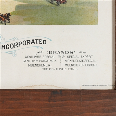 CL Centlivre Brewing Factory Scene Pre-Pro Chromolithograph