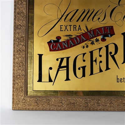 James Everard's Canada Malt Lager Beer Pre-Prohibition RPG Sign RARE WOW!