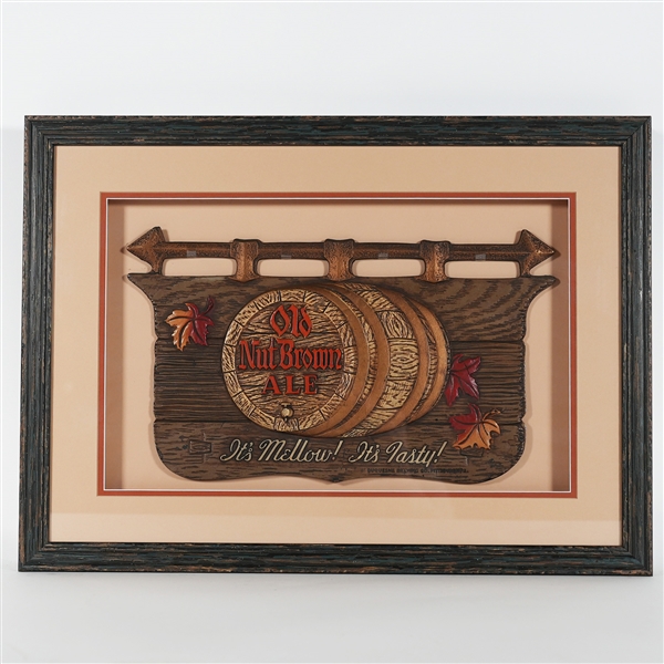 Old Nut Brown Ale Composite Sign Duquesne OUTSTANDING