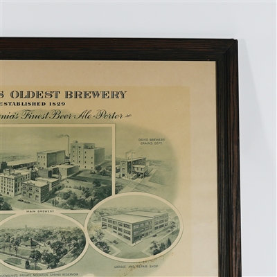 D.G. Yuengling and Son Factory Scene Print SCARCE