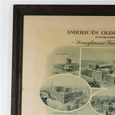 D.G. Yuengling and Son Factory Scene Print SCARCE