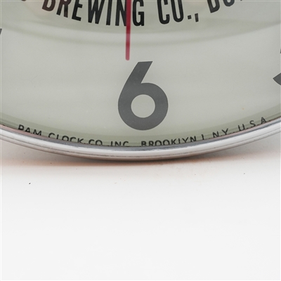 Du Bois Brewing Budweiser Pam Clock NOS ORIGINAL BOX