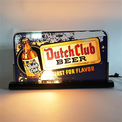 Dutch Club Beer First For Flavor ROG Illuminated Biolite Bubbler RARE