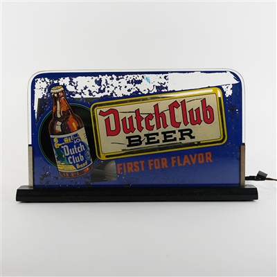 Dutch Club Beer First For Flavor ROG Illuminated Biolite Bubbler RARE