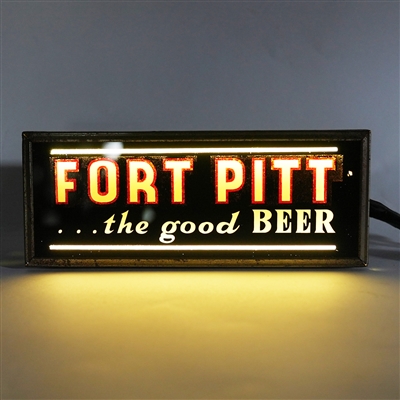 Fort Pitt Good Beer ROG Illuminated Neon Sign RARE