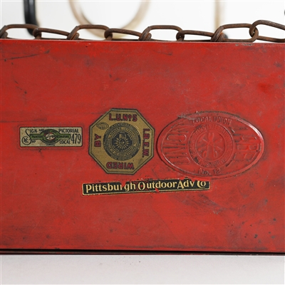 Fort Pitt Beer Encased Neon Sign RARE
