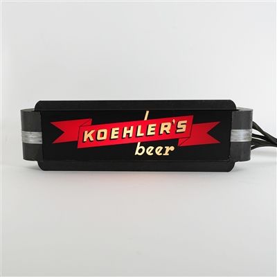 Koehlers Beer ROG Illuminated GILLCO Sign RARE