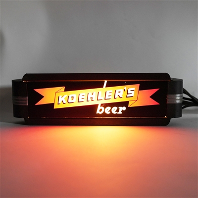 Koehlers Beer ROG Illuminated GILLCO Sign RARE