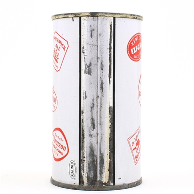 American Can Co 1st Massachusetts Beer Can Commemorative Bank Lid Flat Top UNLISTED