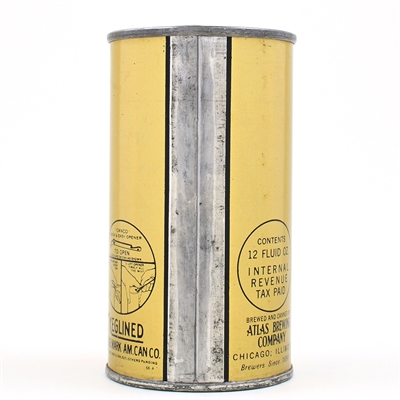 Atlas Prager Beer Instructional Flat Top METALLIC 32-20 OI 56