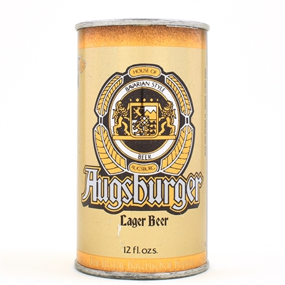 Augsburger Beer Test Pull Tab METALLIC GOLD UNLISTED RARE