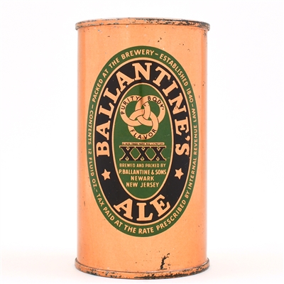 Ballantines Ale Flat Top 1840-1940 33-8
