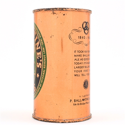 Ballantines Ale Flat Top 1840-1940 33-8