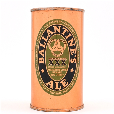 Ballantines Ale Flat Top WORLDS FAIR 33-7 EXCEPTIONAL