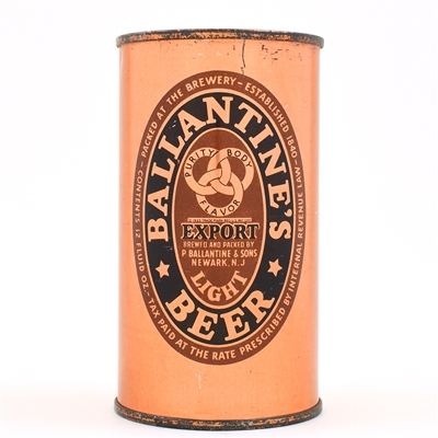 Ballantines Beer Flat Top BUY IN BULK 33-29 SHARP