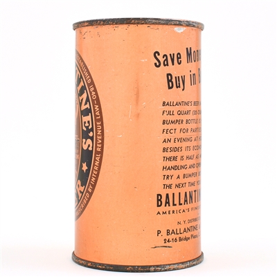 Ballantines Beer Flat Top BUY IN BULK 33-29 SHARP