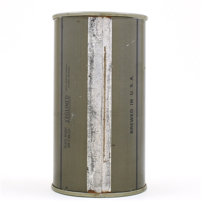 Ballantines Beer Olive Drab Flat Top WITHDRAWN FREE 33-30