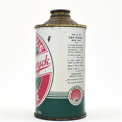 Beverwyck Beer Cone Top 152-10