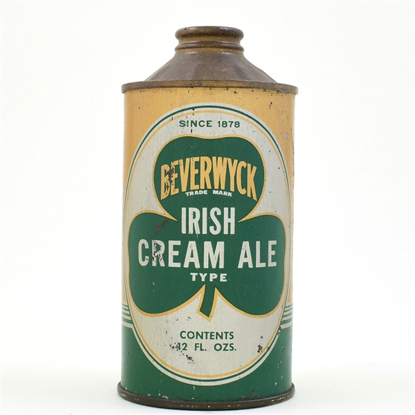 Beverwyck Irish Cream Ale TYPE Cone Top 152-2 SCARCE