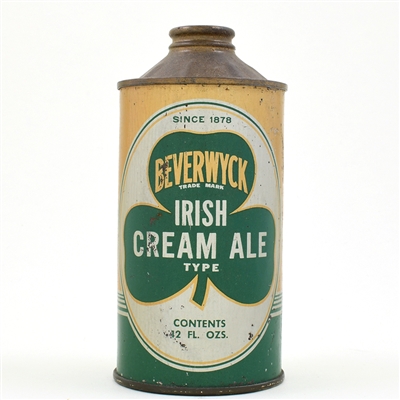 Beverwyck Irish Cream Ale TYPE Cone Top 152-2 SCARCE