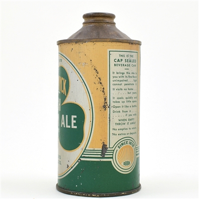 Beverwyck Irish Cream Ale TYPE Cone Top 152-2 SCARCE