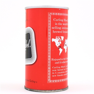Carling Black Label Beer ZIP 18 BREWERIES 5 COUNTRIES UNLISTED