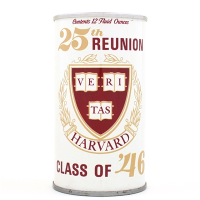 Black Label Harvard Class of 46 Reunion Bank Lid Pull Tab MINTY 216-11