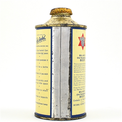 Blatz Old Heidelberg Beer Cone Top 153-17