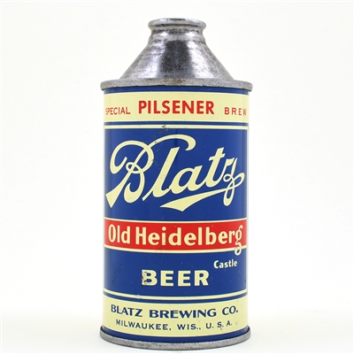 Blatz Old Heidelberg Beer Cone Top 153-25