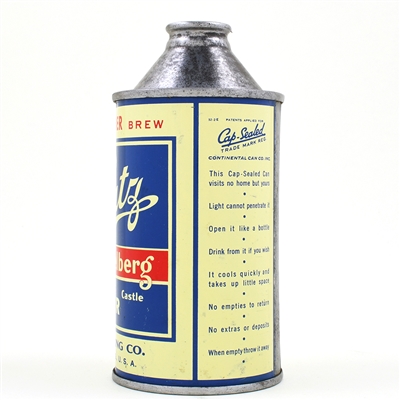 Blatz Old Heidelberg Beer Cone Top 153-25