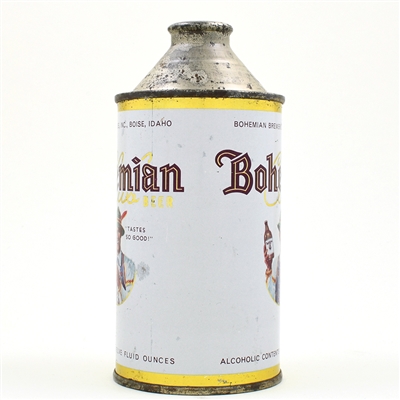 Bohemian Club Beer Cone Top NOT OVER 4 PERCENT L154-3 UNLISTED