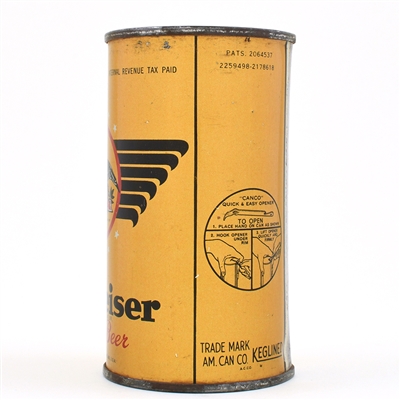 Budweiser Beer Instructional Flat Top 43-40 OI 162 R7