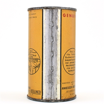 Budweiser Beer Instructional Flat Top 43-40 OI 162 R7