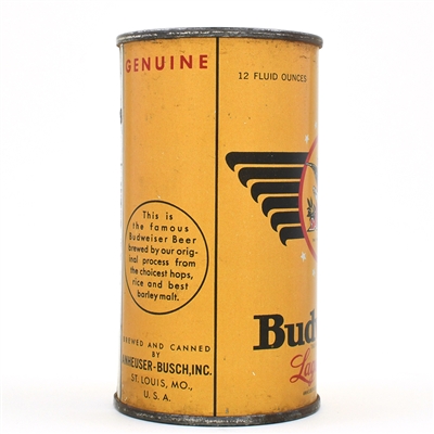 Budweiser Beer Instructional Flat Top 43-40 OI 162 R7
