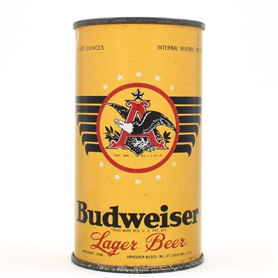 Budweiser Beer Instructional Flat Top 68A X 43-35 OI UNLISTED