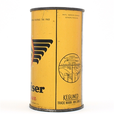 Budweiser Beer Instructional Flat Top 68A X 43-35 OI UNLISTED