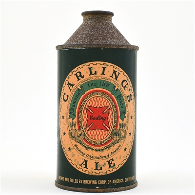 Carlings Ale Cone Top 156-21