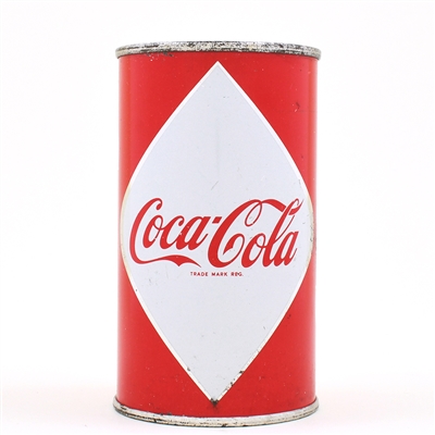 Coca-Cola Canadian Soda Flat Top TORONTO ENAMEL RED