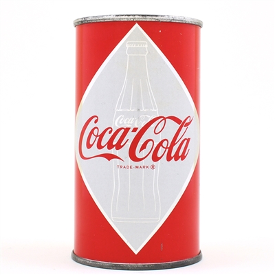 Coca-Cola Soda Bank Lid Flat Top CHICAGO ENAMEL RED CLEAN