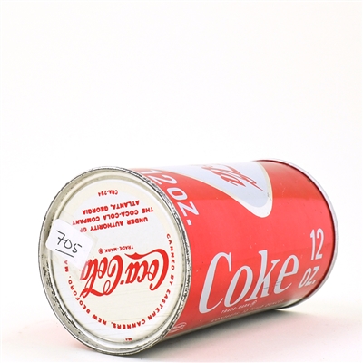 Coca-Cola Soda Zip Top METALLIC DOGBONE