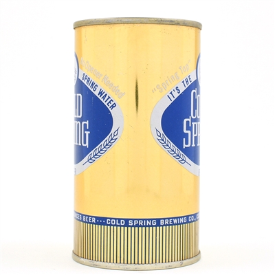 Cold Spring beer Bank Lid Pull Tab DARK BLUE 55-31
