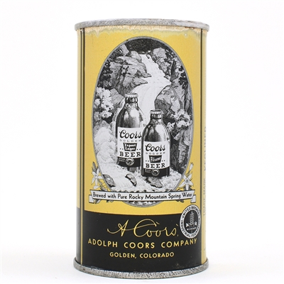 Coors Beer Flat Top WATERFALL 51-17