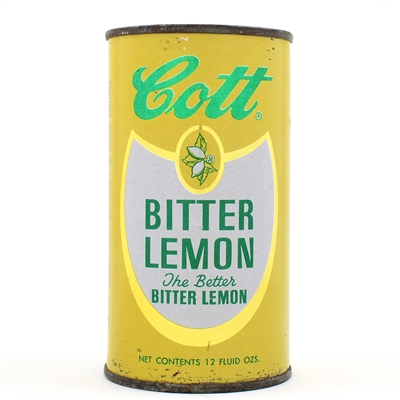 Cott Bitter Lemon Soda Flat Top