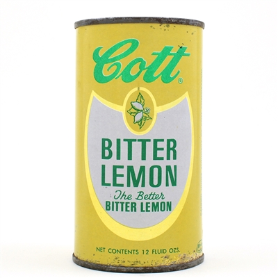 Cott Bitter Lemon Soda Flat Top