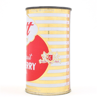 Cott Raspberry Soda Bank Lid Flat Top JIMMY FUND LID
