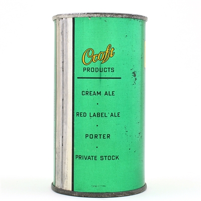 Croft Cream Ale Flat Top FOUR PRODUCTS 52-23 OUTSTANDING