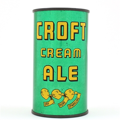 Croft Cream Ale Flat Top SIX PRODUCTS 52-22 EXCELLENT