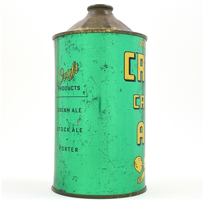 Croft Cream Ale Quart Cone Top 3 PRODUCTS ACTUAL 206-4