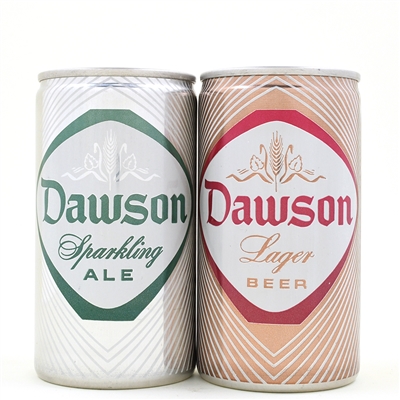 Dawson Sparkling Ale and COPPER Lager Beer Tab Top Pair
