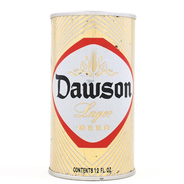 Dawson Lager Beer Tab Top WILLIMANSETT BOLD CONTENTS